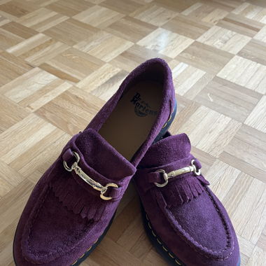 Dr. Martens Adrian Snaffle Suede Loafers