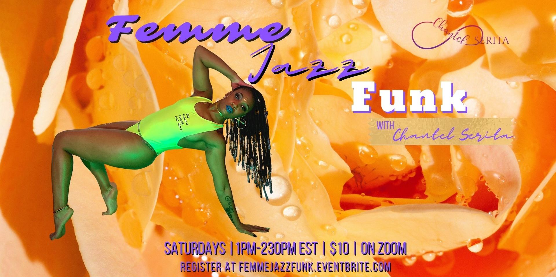 Femme Jazz Funk Online Dance Class promotional image