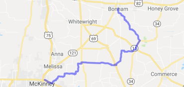 Texas Turns, Turns, & More Turns near Dallas, TX