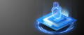wellue AI-ECG analysis system of 24-hour heart monitor