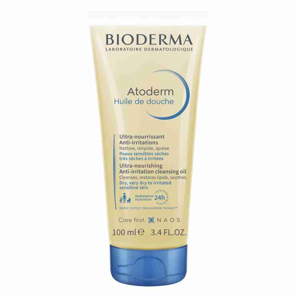 Bioderma Atoderm Ultra-Nourishing Shower Oil Cleanser - 100Ml