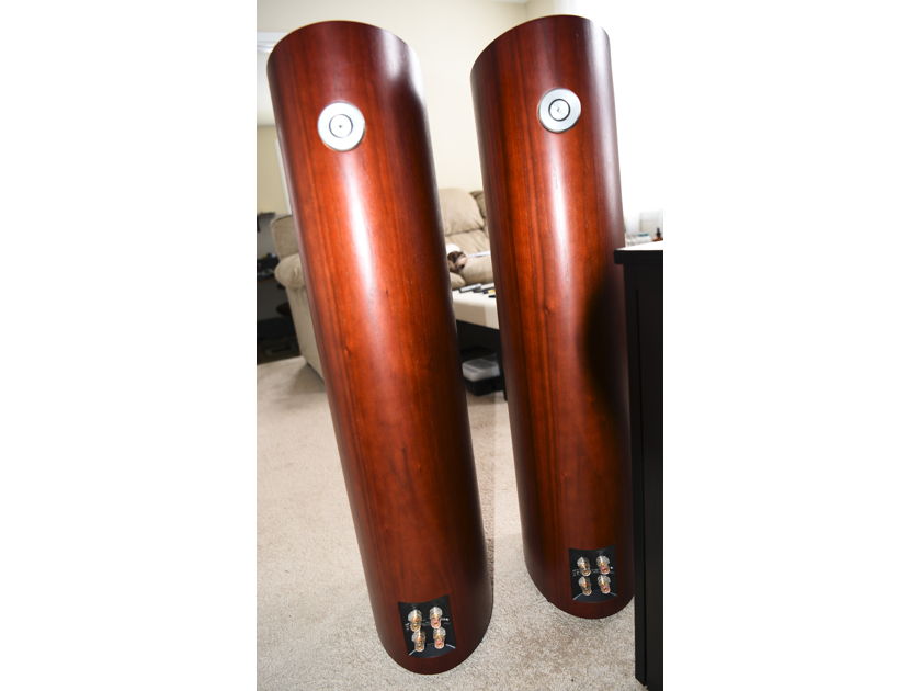 B&W 804S  B&W 804S Floorstanding Speakers; Pair; Rosenut