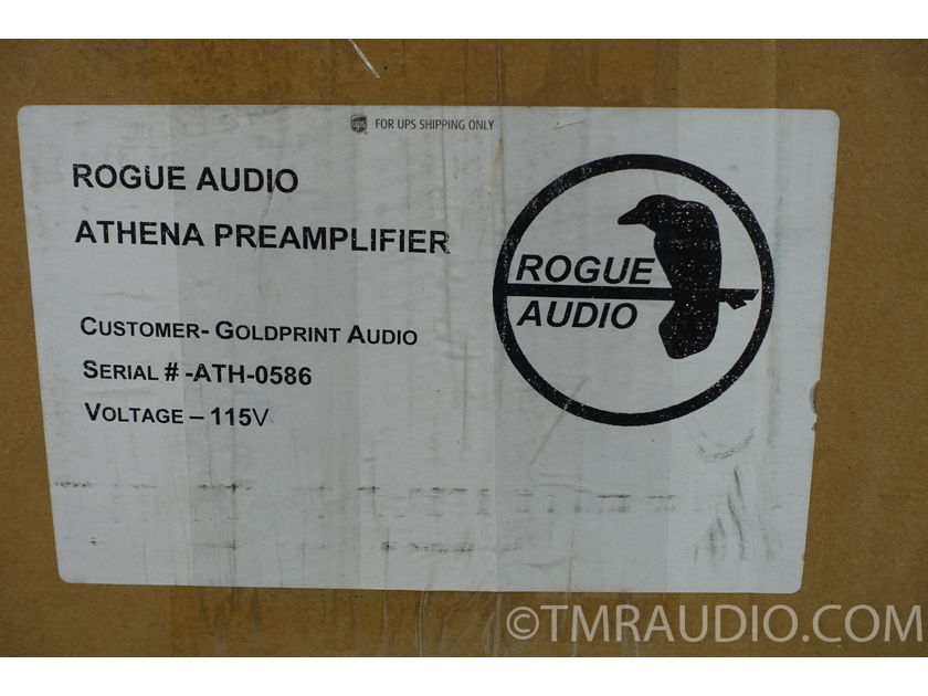 Rogue Audio Athena Preamplifier NEW in Factory Box; Upgraded