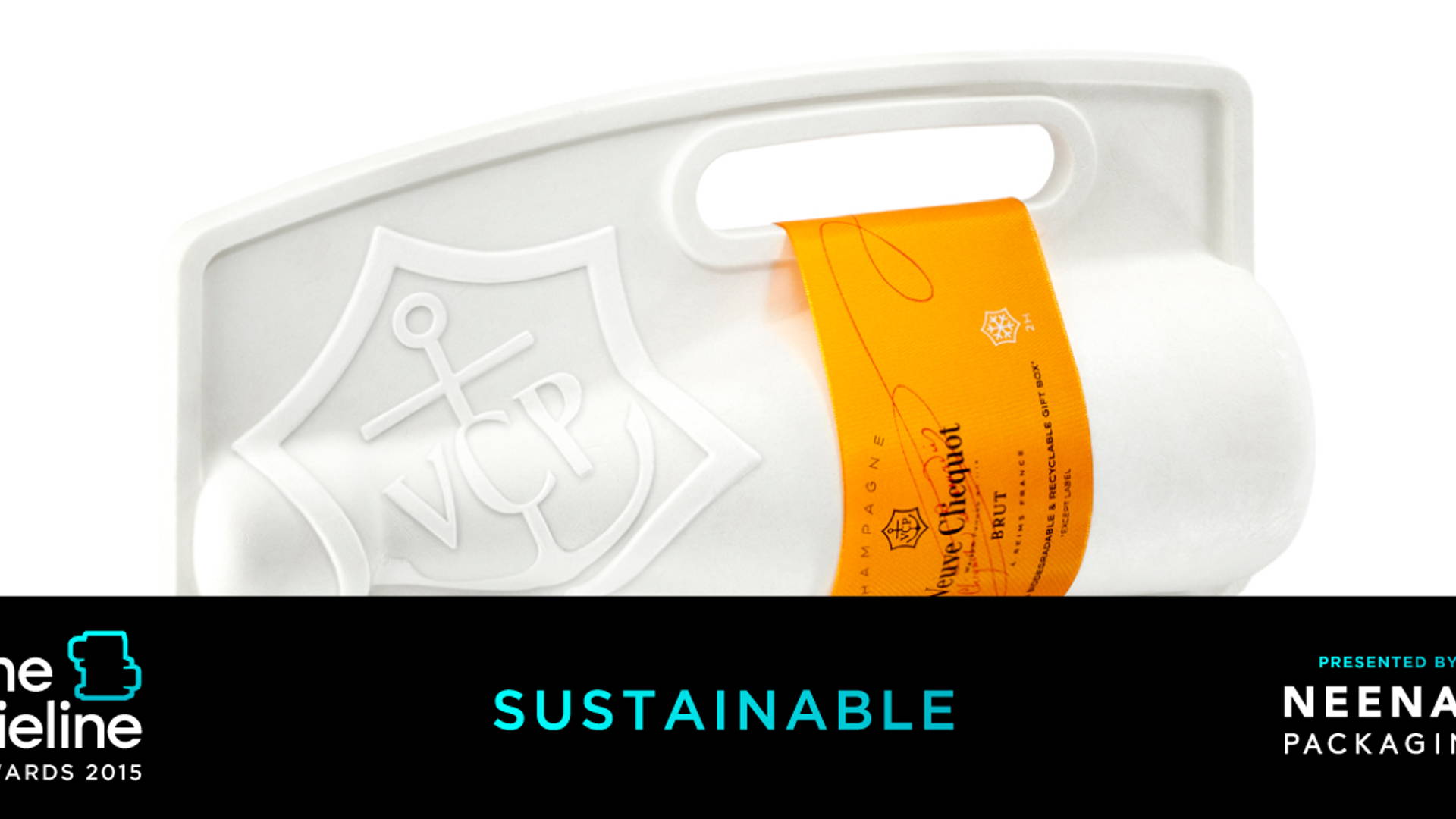 Featured image for The Dieline Awards 2015: Sustainable- PaperFoam Naturally Clicquot II