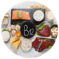 Foods containing Vitamin B12, a major ingredient of the best multivitamin for kids singapore