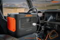 Jackery Explorer 1000 pro with mppt charge controller