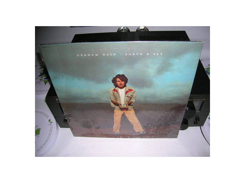 Graham Nash-Earth - & Sky-Sealed LP- emi records