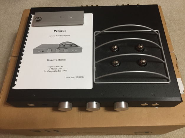Perseus amplifier, manual, remote control