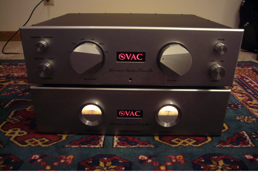 Valve Amplification Company VAC Renaissance Signature II Preamp w/ phono