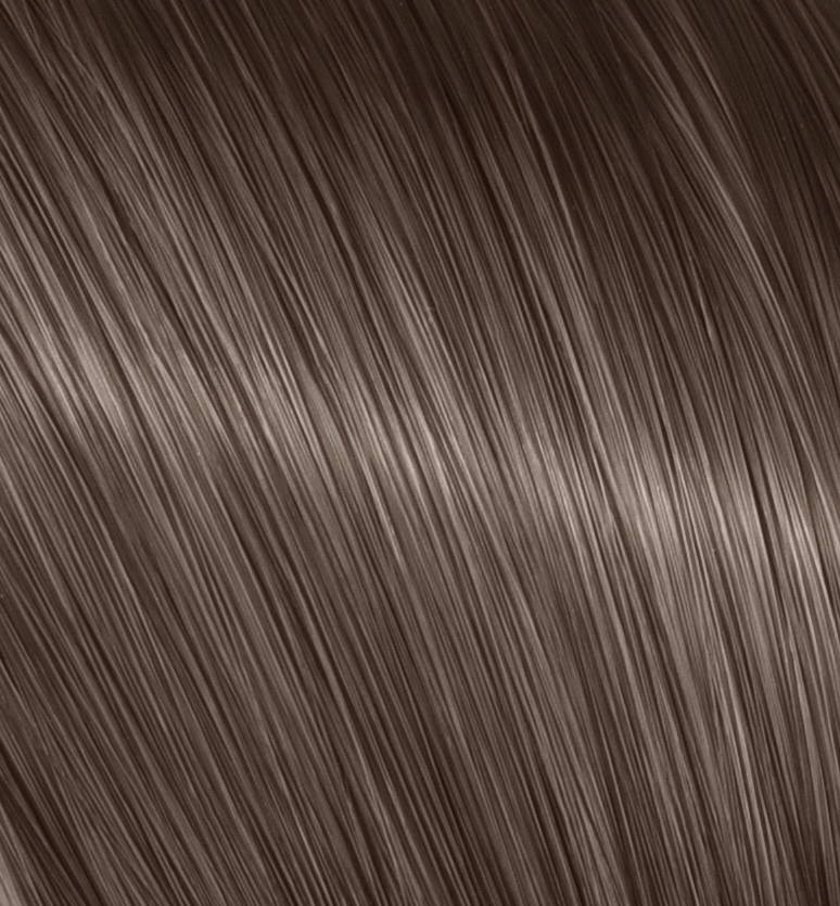 mushroom brown with highlights hair swatch