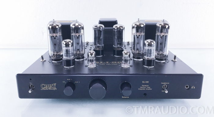 Cary SLI-80 Signature Tube Stereo Integrated Amplifier ...