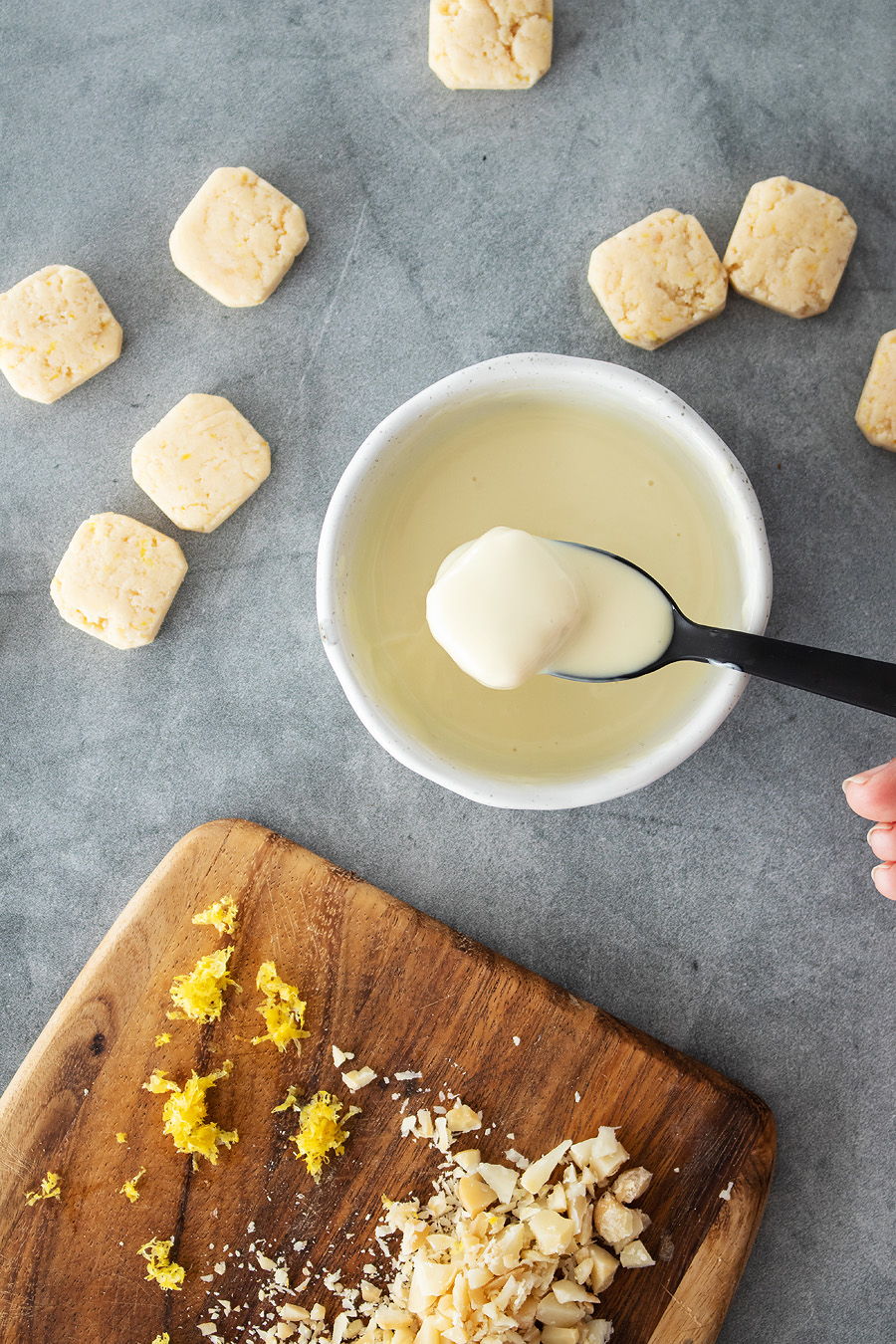 Keto Lemon Macadamia Nut Fat Bombs Perfect Keto