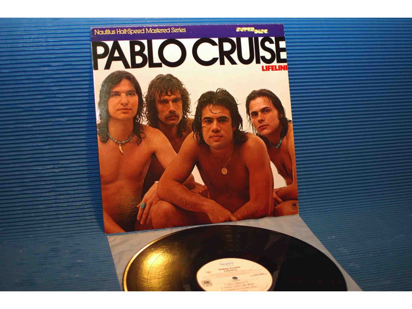 PABLO CRUISE   - "Lifeline" -  Nautilus Super Discs 1980