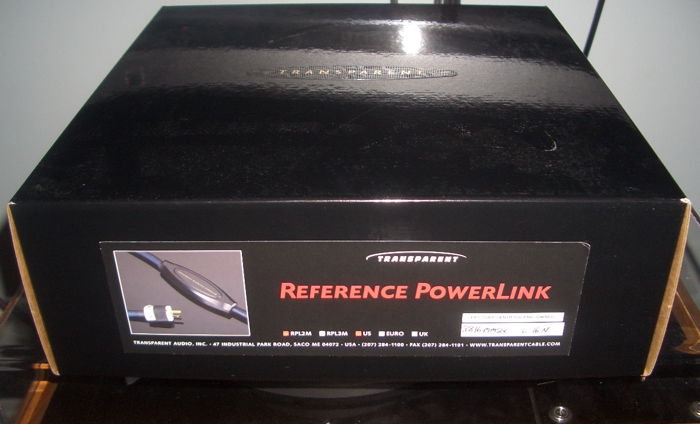 TRANSPARENT AUDIO REFERENCE POWERLINK MM2X *2 METERS* 1...