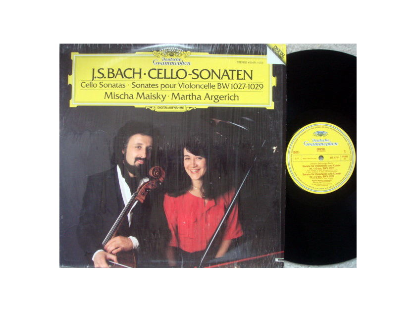 DG Digital / MISCHA MAISKY-ARGERICH, - Bach Cello Sonatas, MINT!