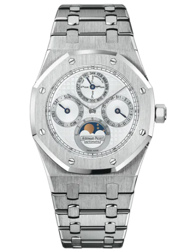 Royal Oak Perpetual Calendar Stainless Steel / Platinum / Silver