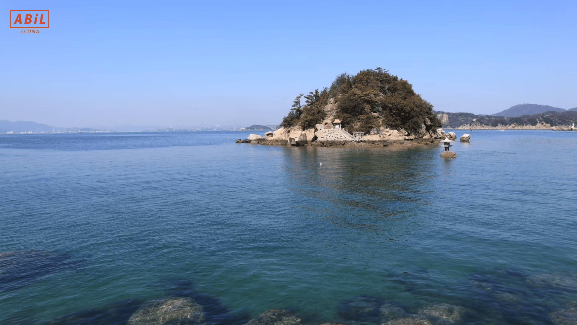 白石島の海と山に囲まれた穏やかな風景｜地域観光の魅力発信