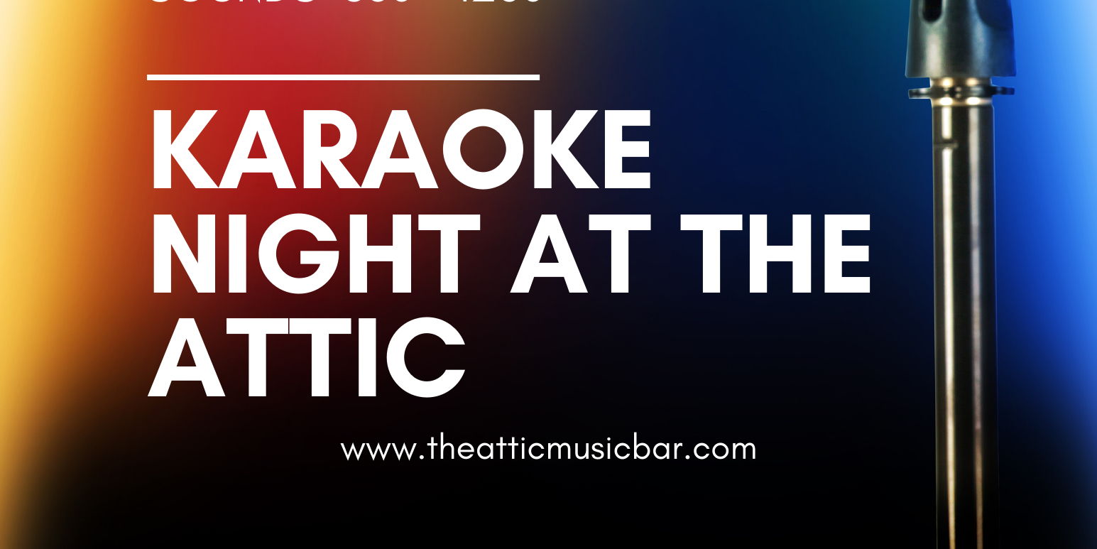 Karaoke at The Attic with Shaggy Sounds promotional image