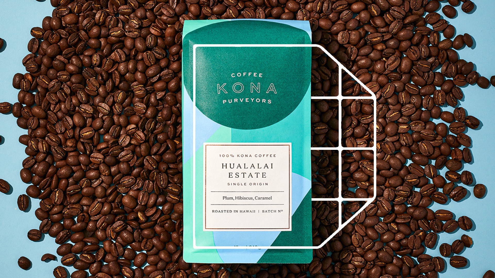 Featured image for Pack of the Month: Allegra Poschmann Gives Kona Coffee Purveyors A Stunning Redesign