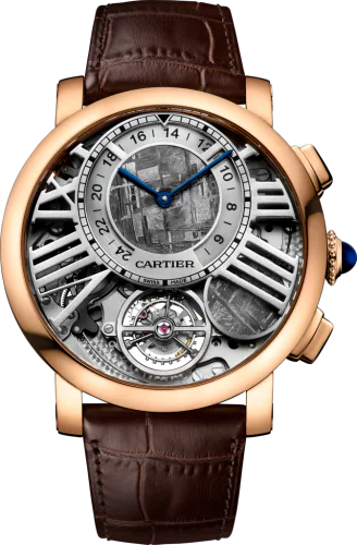 Rotonde de Cartier Earth and Moon Pink Gold