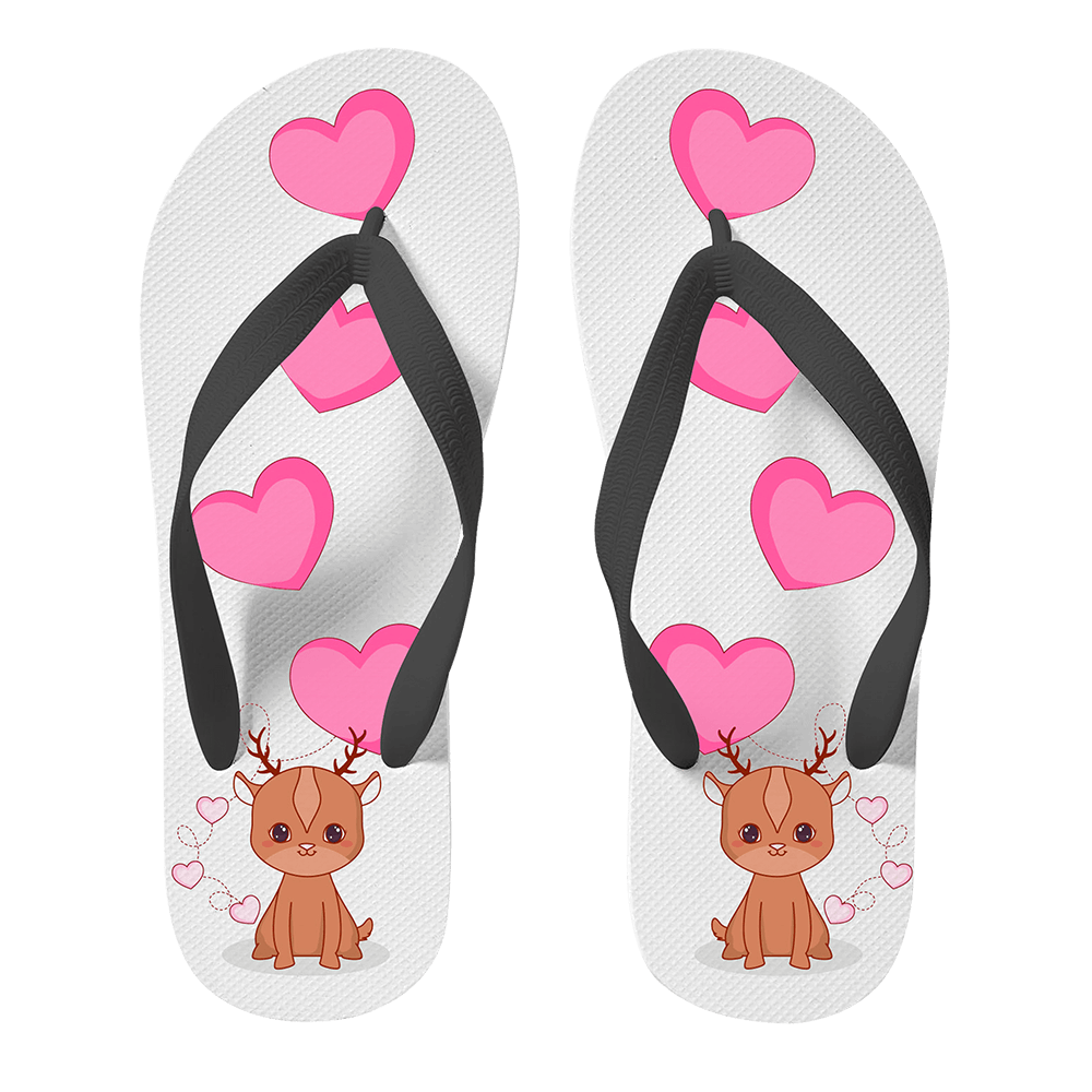 custom flip flops