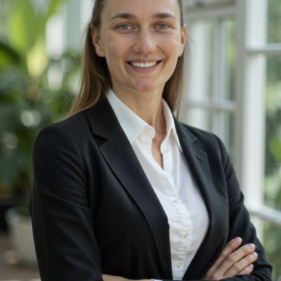 Photo generated by Secta Labs in style of Executive Conservatory Portraits