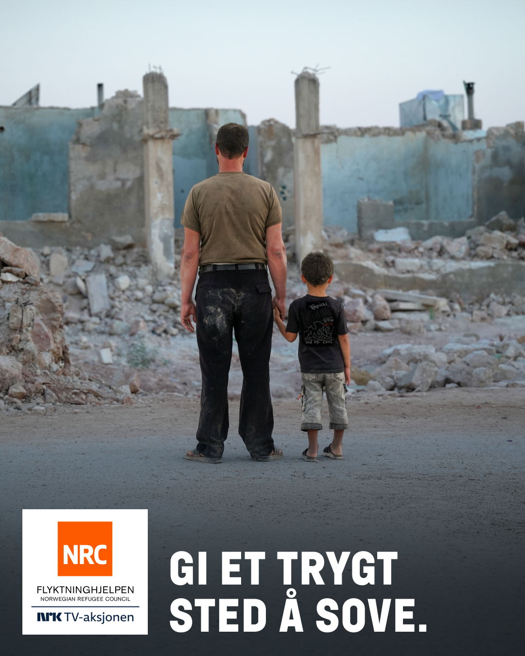 Gi et trygt sted å sove.