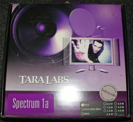 Tara Labs Spectrum 1A 2M Interconect cable