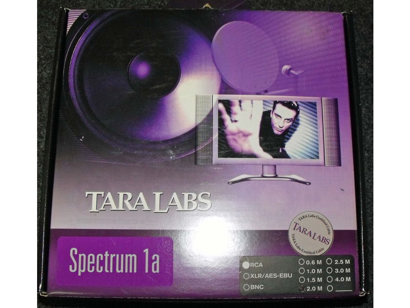 Tara Labs Spectrum 1A 2M Interconect cable