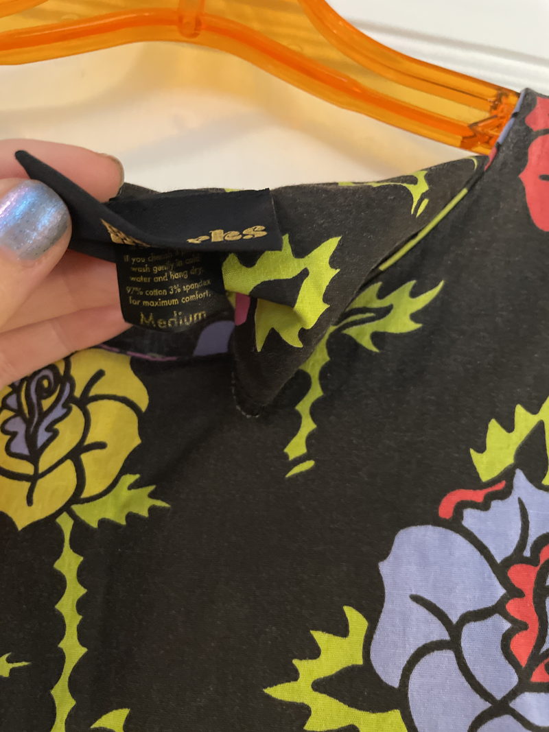 Frida Dress in Roses - $45.00 | Nooworks Full Circle
