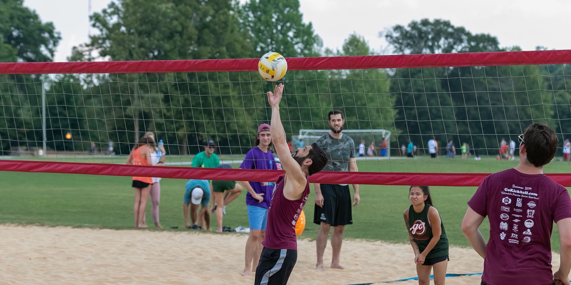 LiveLifeFun Sand Volleyball Fall League Registration promotional image