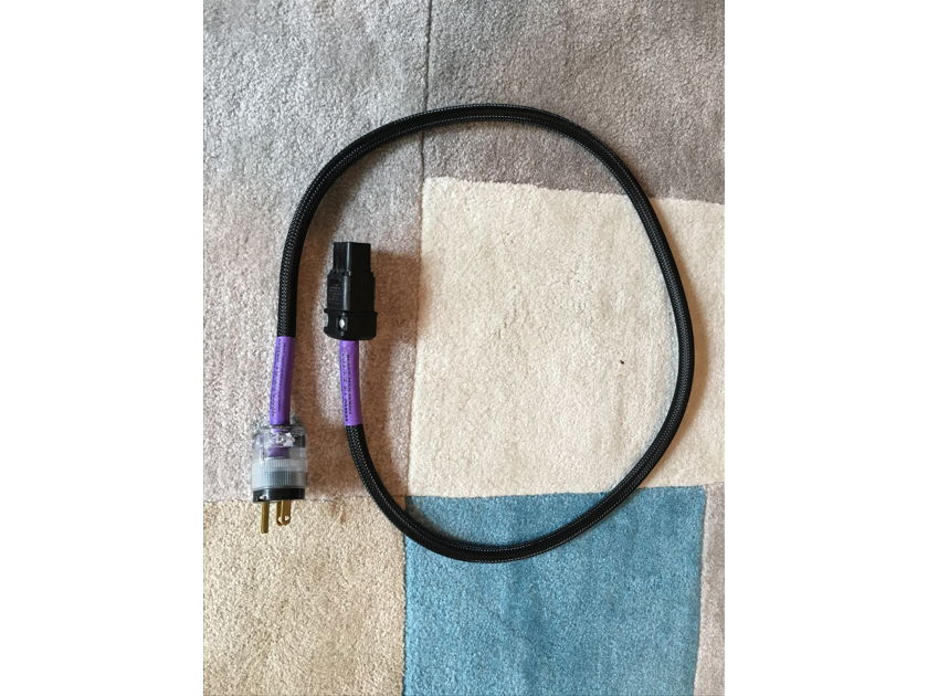 Blacksand Audio Violet Z1 MKII Power Cord 20 Amp Termination - 4 Ft