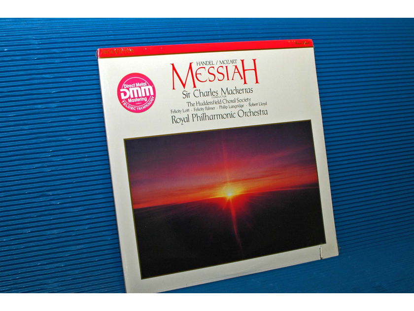 HANDEL / MOZART / Mackerras   - "MESSIAH" -  RCA 1988 Direct Metal Mastering SEALED!