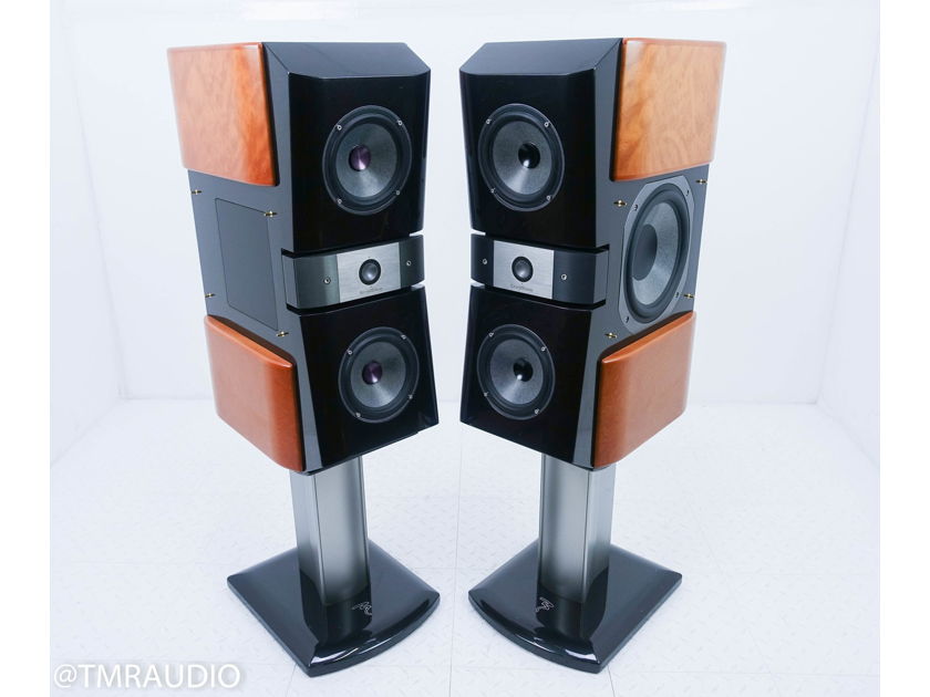 Focal L&R Utopia Be Bookshelf Speakers Honey Pair w/ Stands (15034)