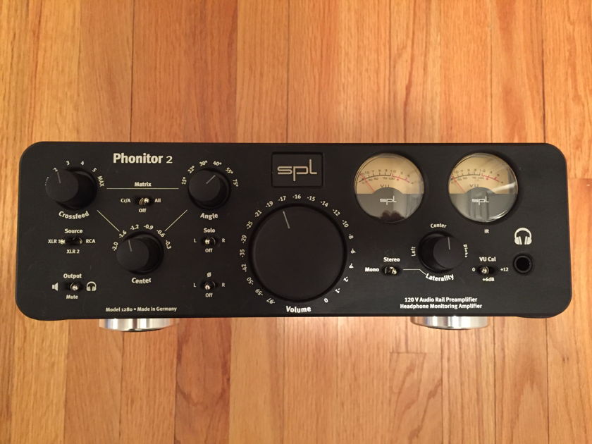 SPL Phonitor 2 Reference Headphone Amp with Configurable Crossfeed