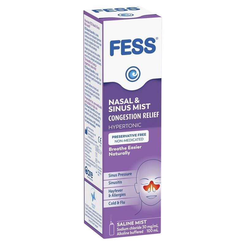 Fess Nasal & Sinus Saline Mist 100ml