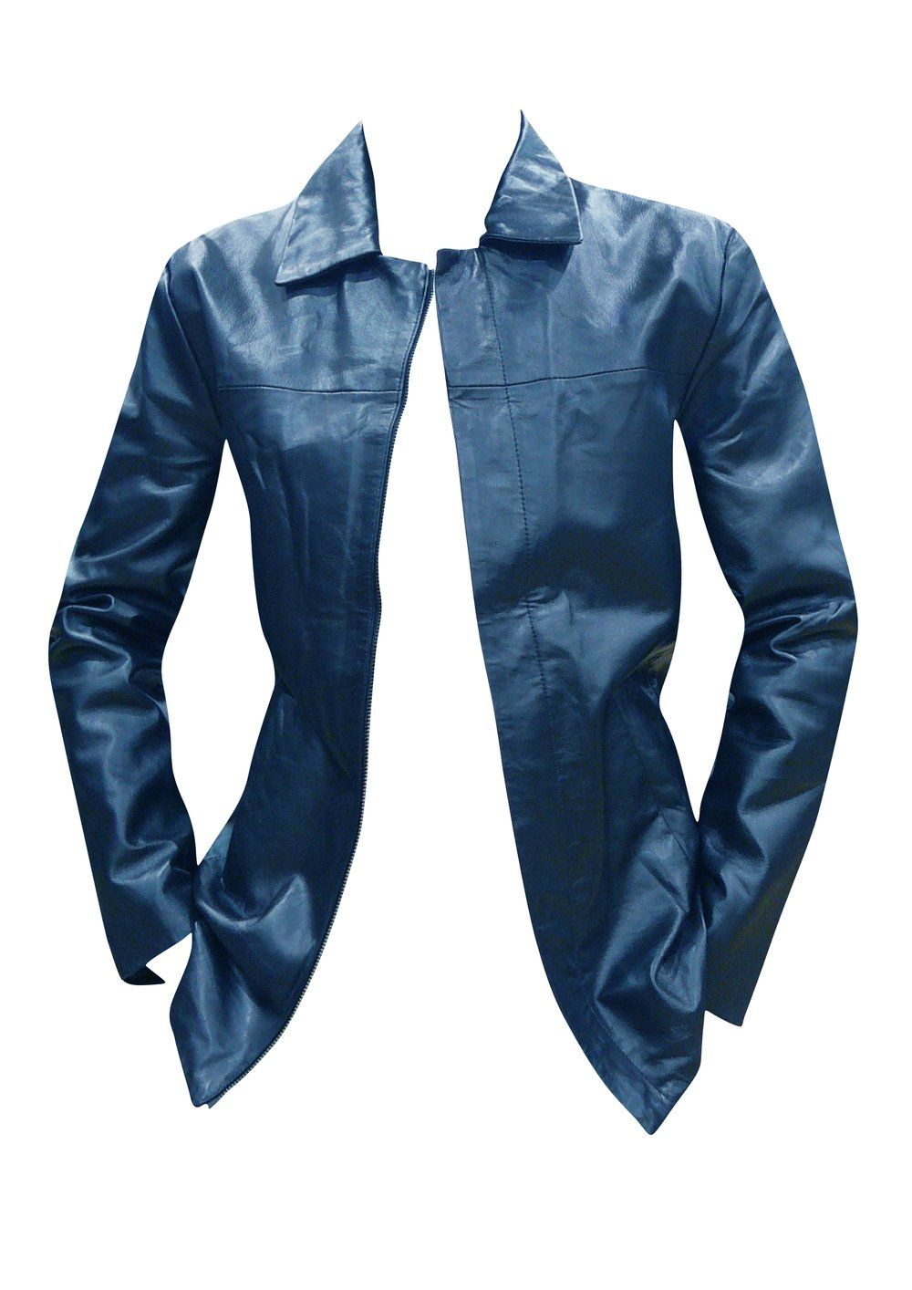 MONTE CARLO - Blue LEATHER - Image 2