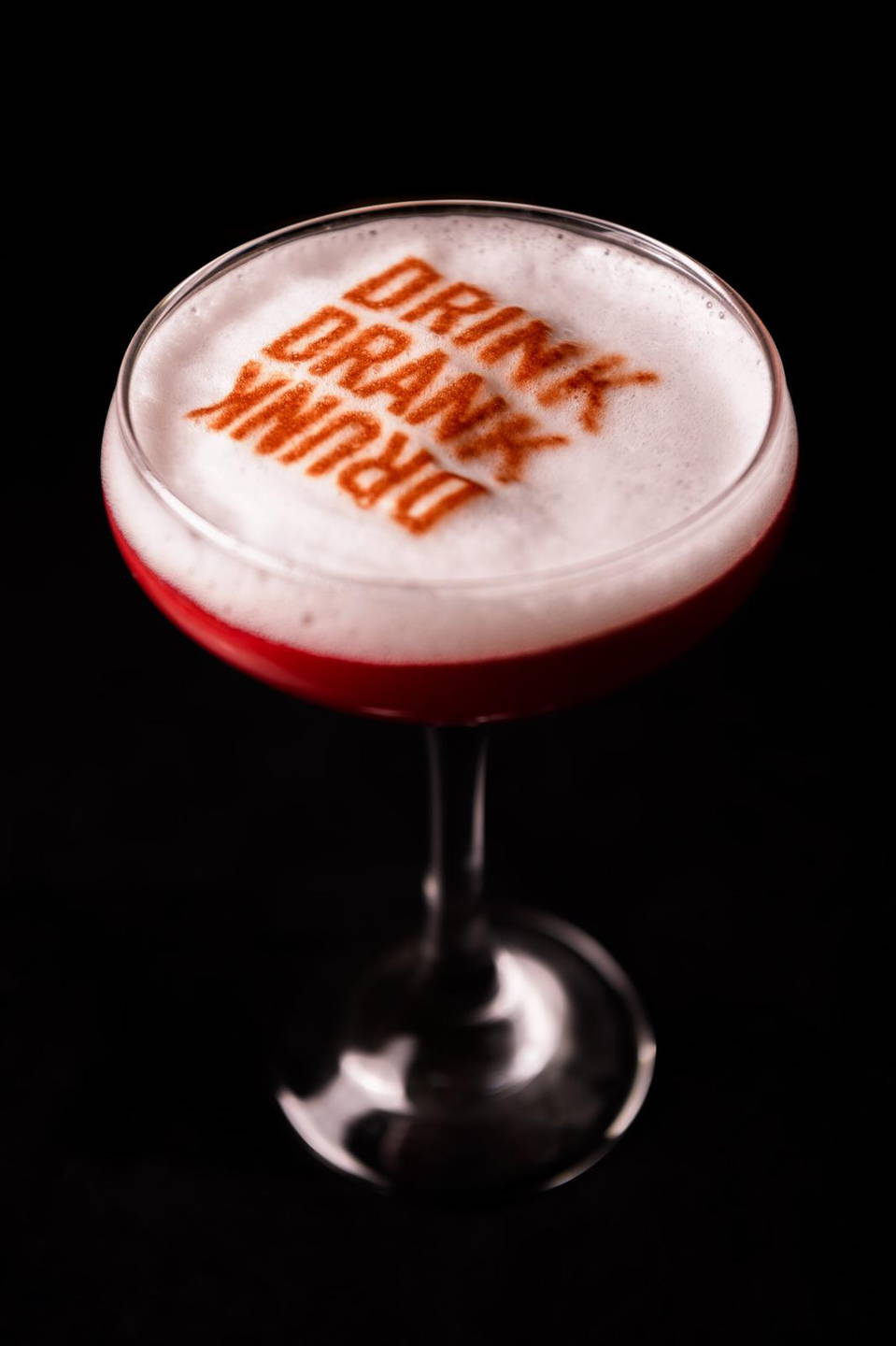 printed cocktail