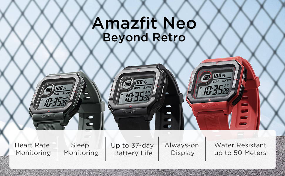 Amazfit Neo 腕時計(デジタル) 時計 メンズ 【格安SALEスタート】