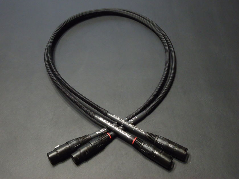 SILNOTE AUDIO CABLES Morpheus Reference XLR Triple Balanced 24k Gold/Silver 1 meter Interconnects Excellent Reviews on Silnote Audio Cables!!