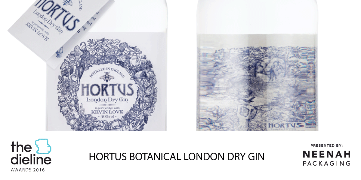 The Dieline Awards 2016 Outstanding Achievements: HORTUS BOTANICAL LONDON DRY GIN