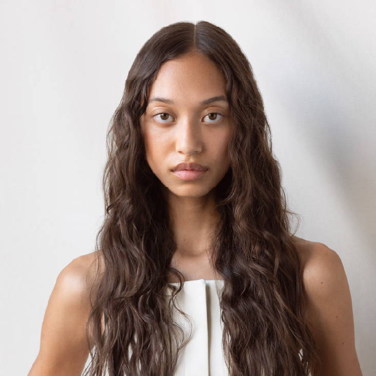 Davines hair model