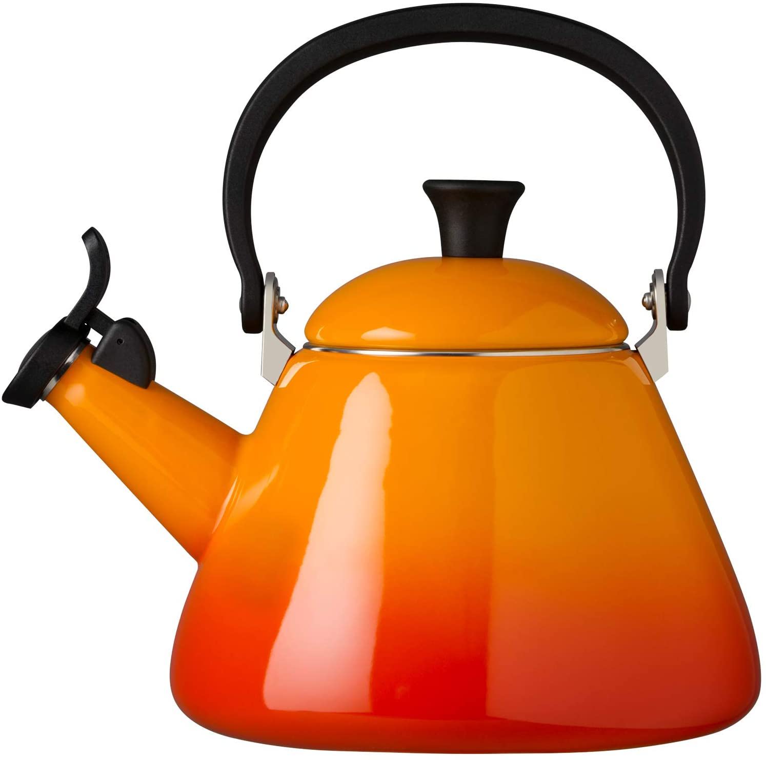 Pykal Whistling Tea Kettle with iCool vs Le Creuset Kone Stovetop