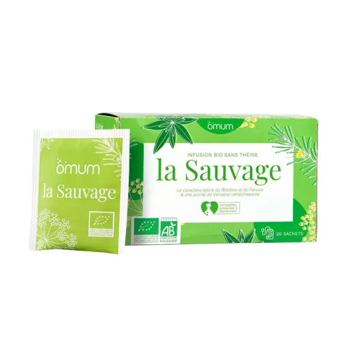 La Sauvage - Infusion bio Verveine, Rooibos & Fenouil