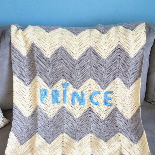 Babydeken PRINCE & PRINCESS