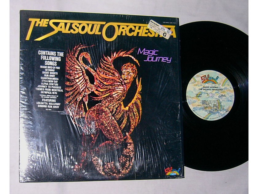 THE SALSOUL ORCHESTRA LP-- - MAGIC JOURNEY-- rare orig 1977 album--in shrink