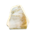 Raw white nephrite