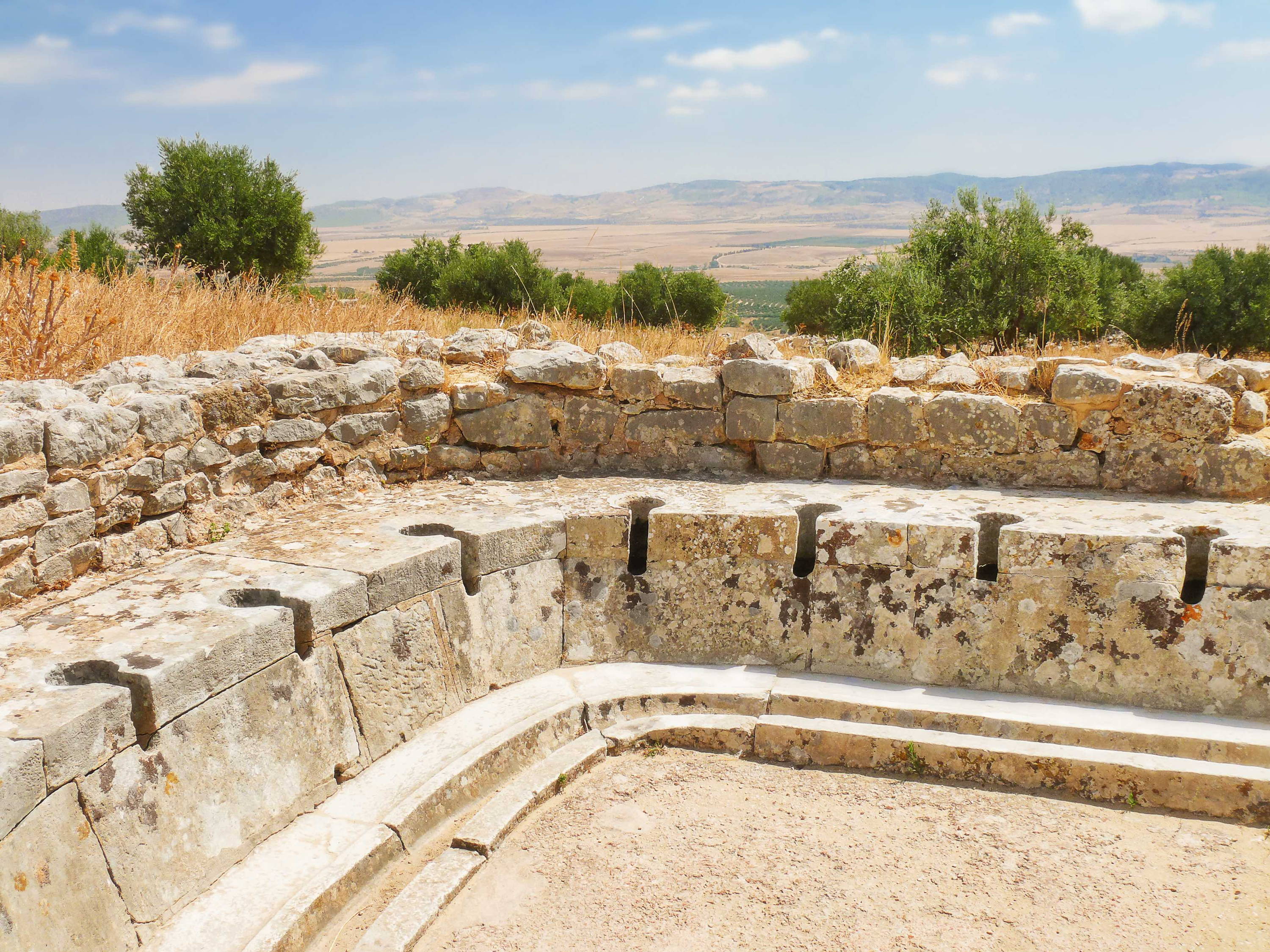 ancient public toilets