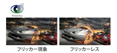 フリッカーレス・テクノロジー
