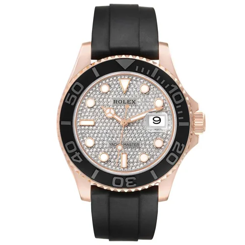 Rolex Yacht-Master 40 Rose Gold Diamonds Dial
